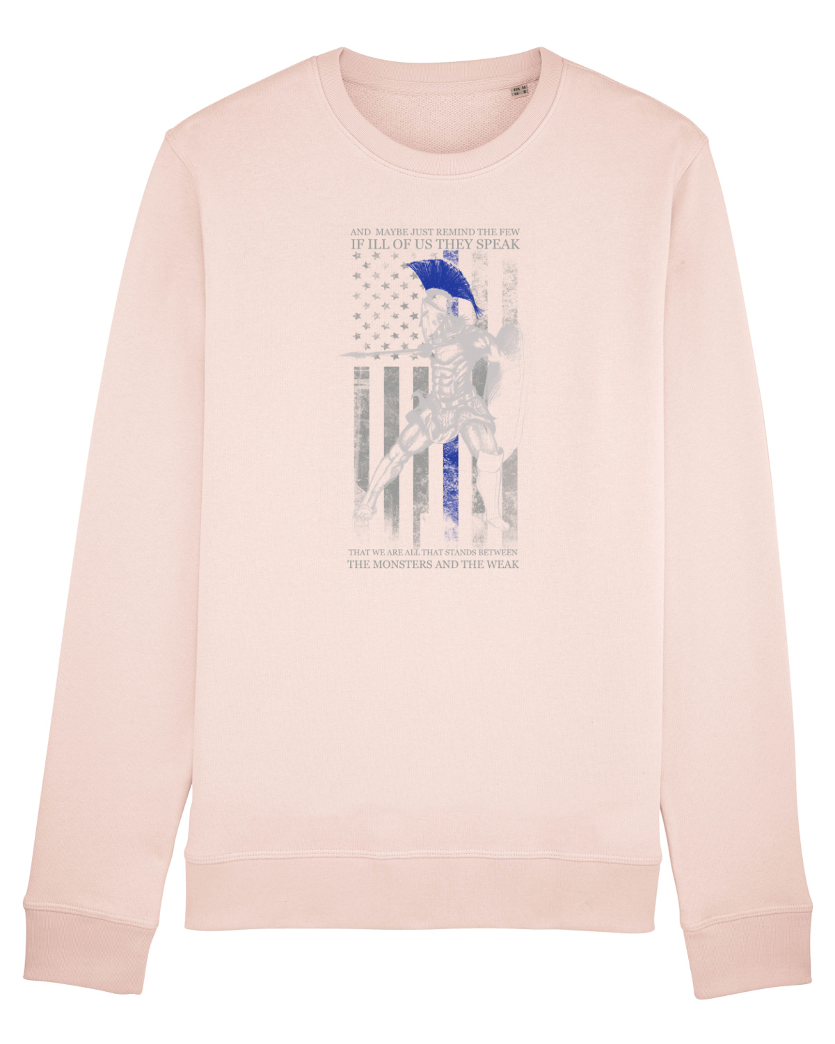 Bluză mânecă lungă Unisex Rise Candy Pink