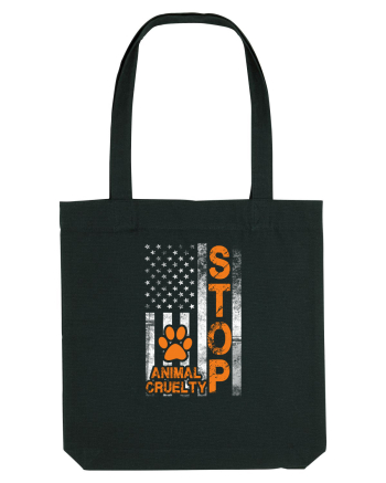 STOP ANIMAL CRUELTY Black