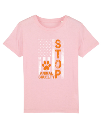 STOP ANIMAL CRUELTY Cotton Pink