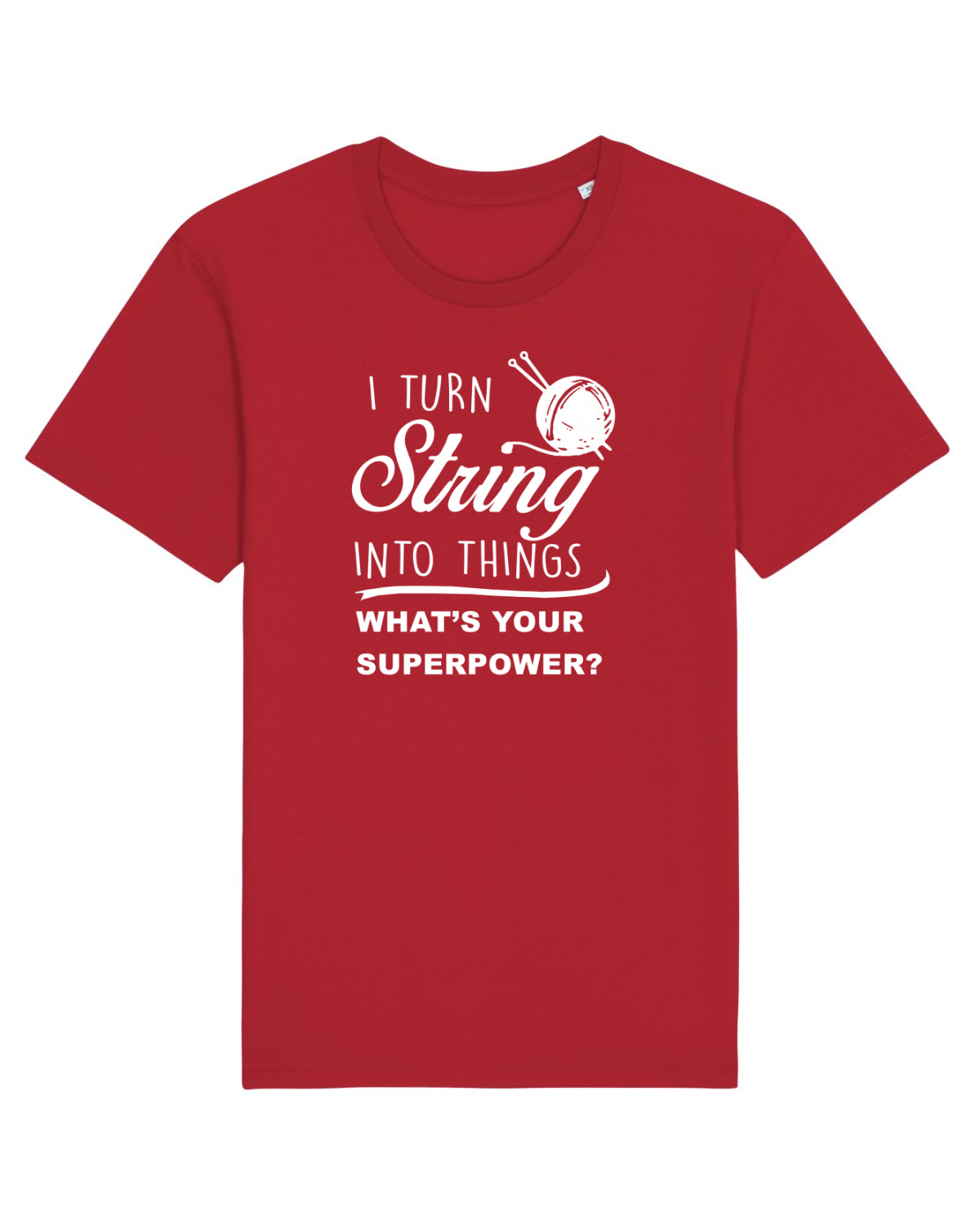 Tricou mânecă scurtă Unisex Rocker Red