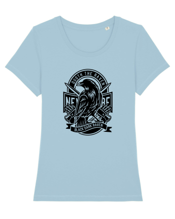 Black Raven Sky Blue