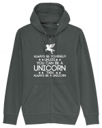 UNICORN Hanorac cu fermoar Unisex Connector