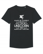 UNICORN Tricou mânecă scurtă guler larg Bărbat Skater