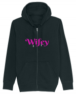 WIFEY Hanorac cu fermoar Unisex Connector