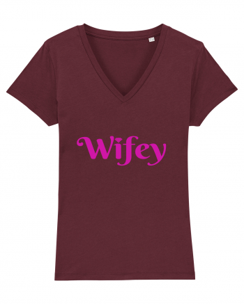 WIFEY Burgundy