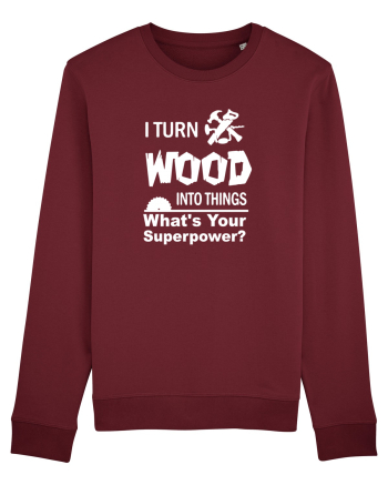 WOOD Burgundy