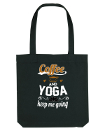COFFEE YOGA Sacoșă textilă