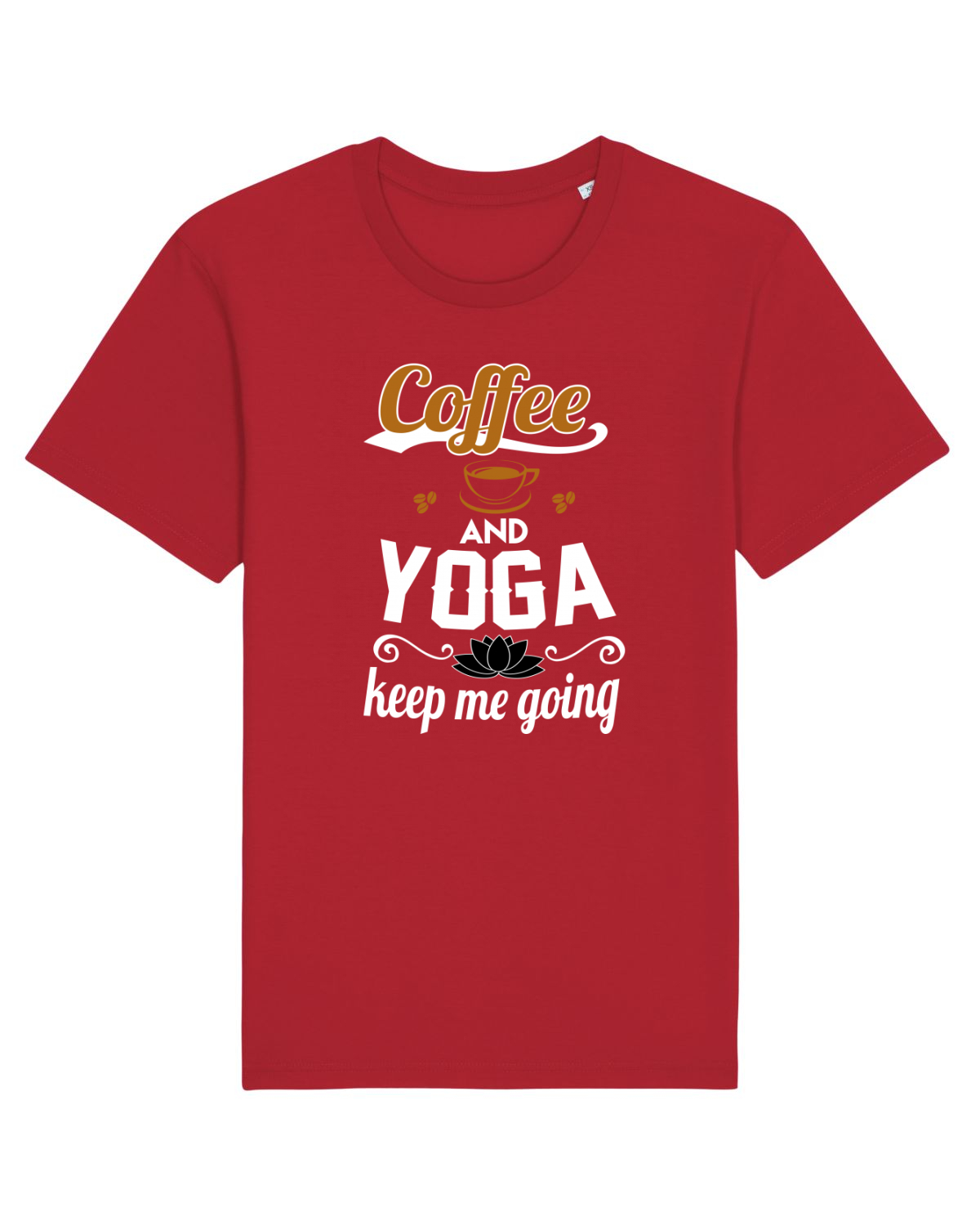 Tricou mânecă scurtă Unisex Rocker Red