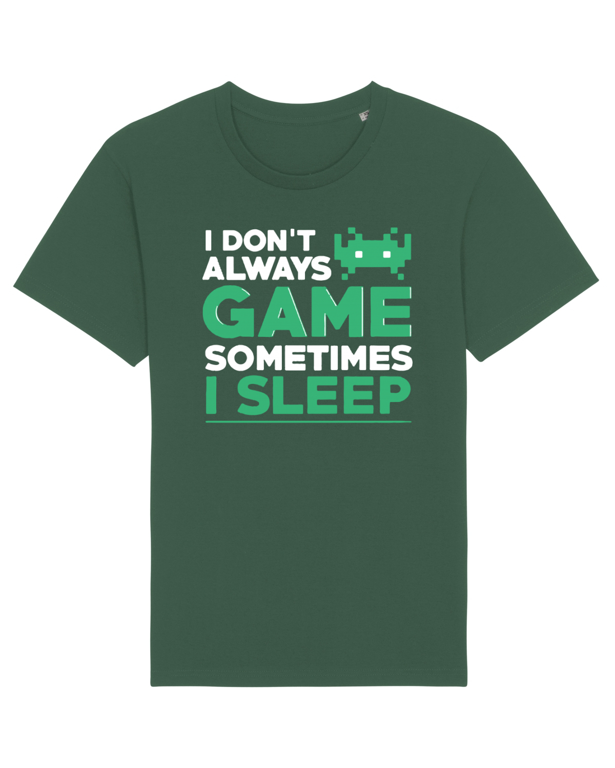Tricou mânecă scurtă Unisex Rocker Bottle Green
