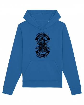 Vendetta Biker Black Royal Blue
