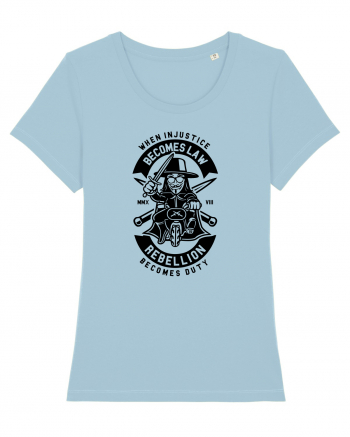 Vendetta Biker Black Sky Blue