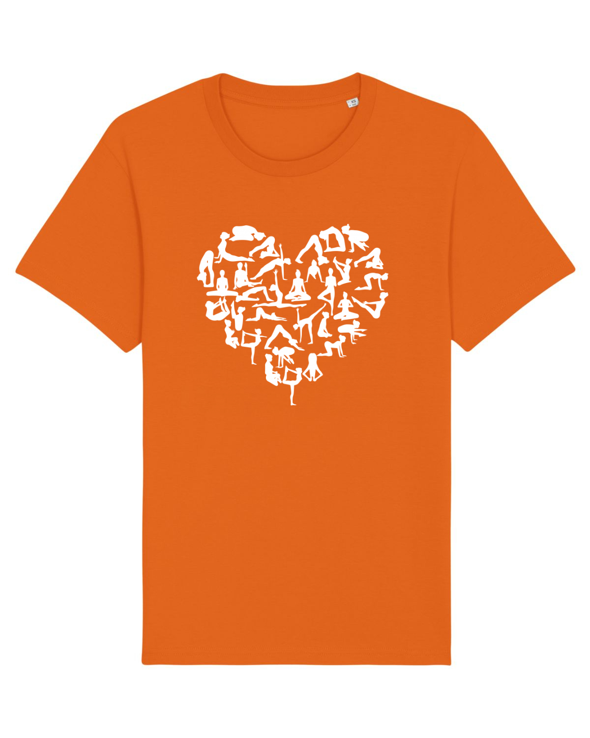 Tricou mânecă scurtă Unisex Rocker Bright Orange