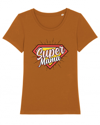 Familia de super eroi - Super mama Roasted Orange