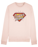 Familia de super eroi - Super mama Bluză mânecă lungă Unisex Rise