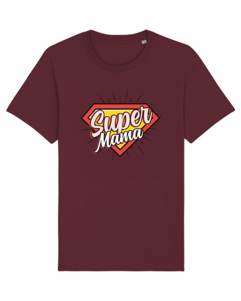 Familia de super eroi - Super mama Burgundy