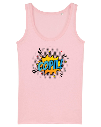 Familia de super eroi - Copil Cotton Pink