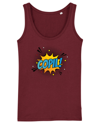Familia de super eroi - Copil Burgundy