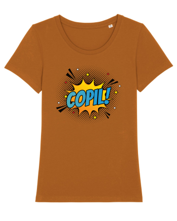 Familia de super eroi - Copil Roasted Orange