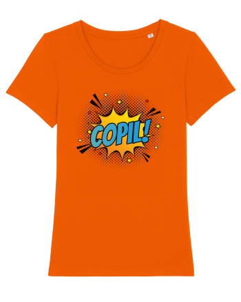 Familia de super eroi - Copil Bright Orange