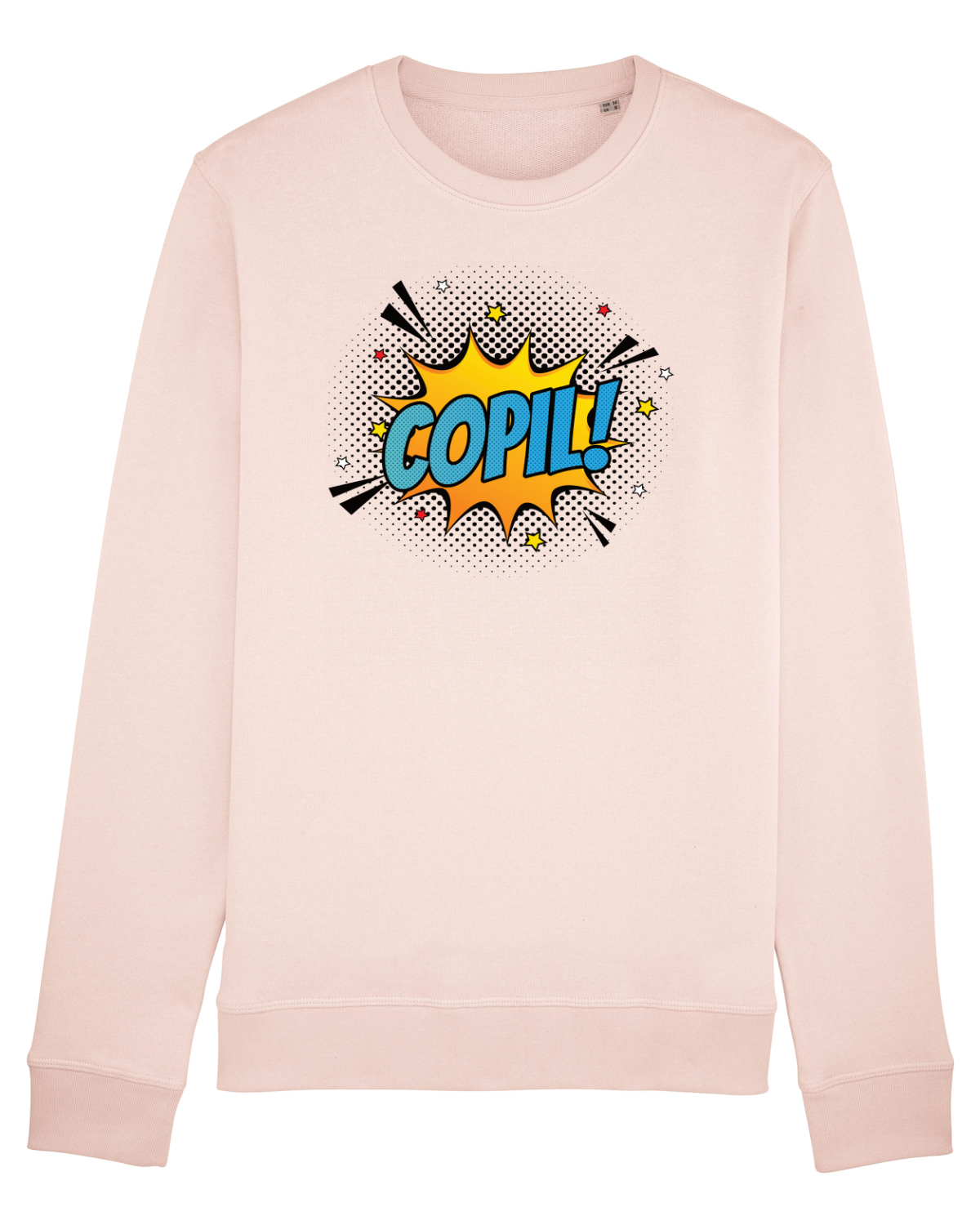 Bluză mânecă lungă Unisex Rise Candy Pink