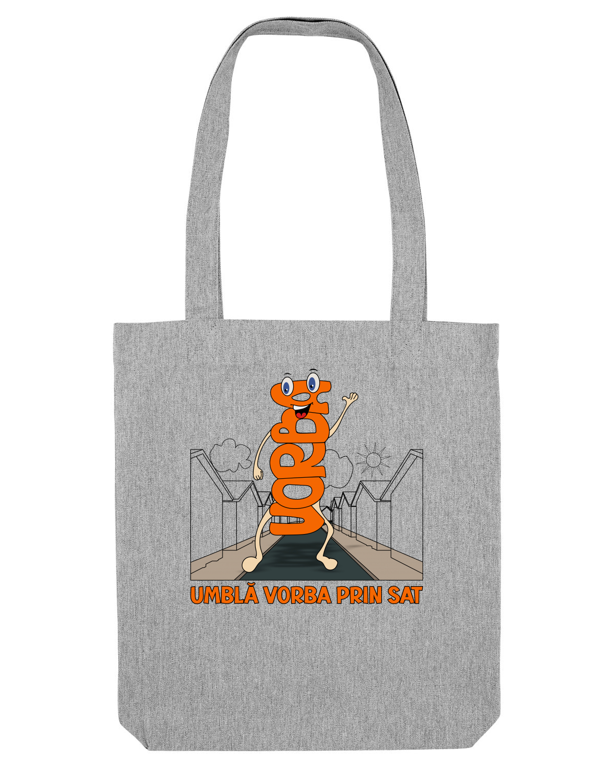 Sacoșă textilă Heather Grey