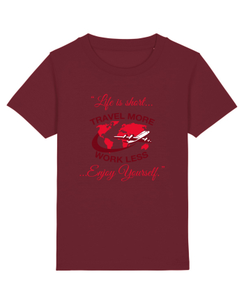 TRAVEL MORE Burgundy