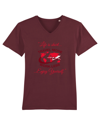 TRAVEL MORE Burgundy
