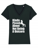 UNICORN Tricou mânecă scurtă guler V Damă Evoker