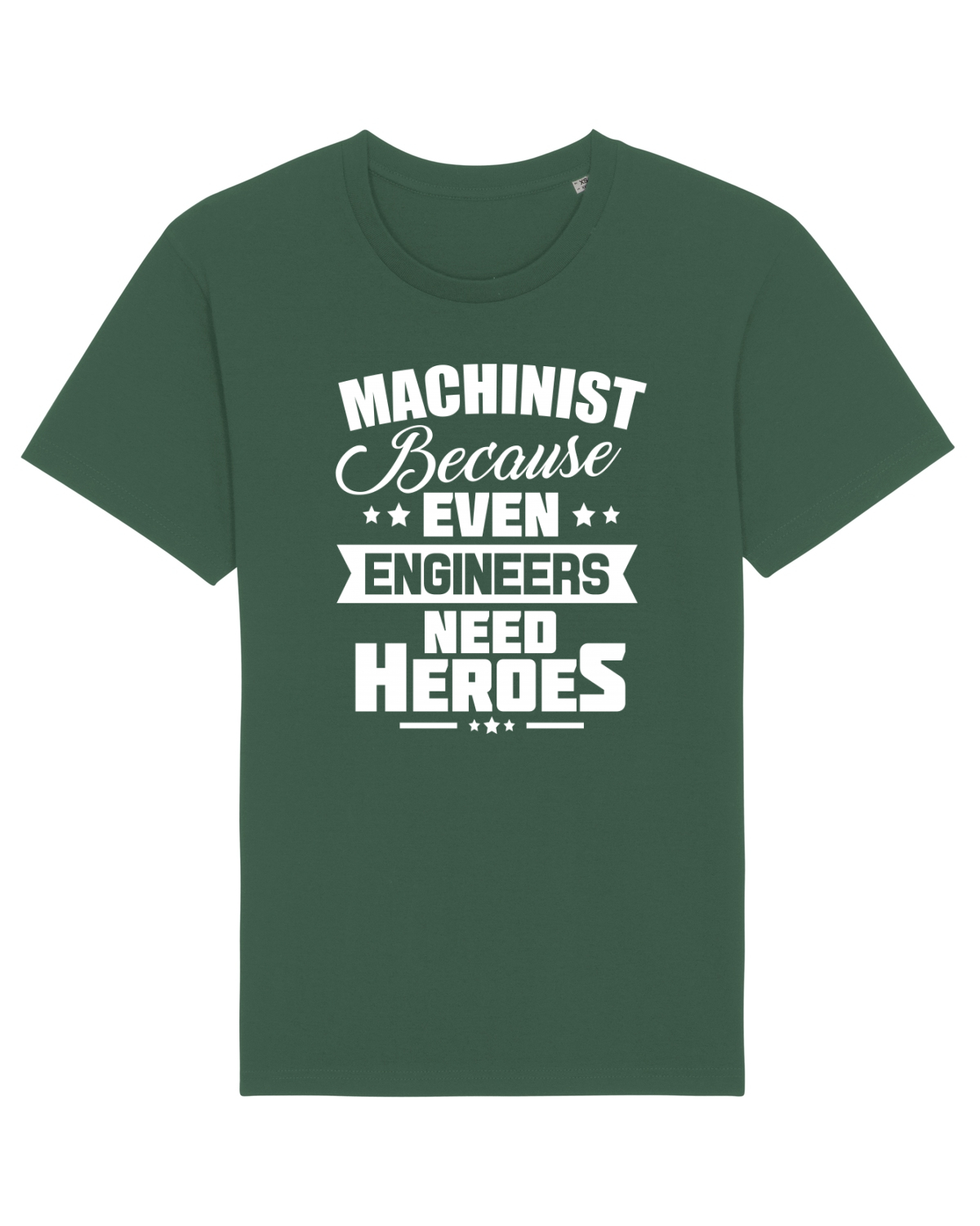 Tricou mânecă scurtă Unisex Rocker Bottle Green