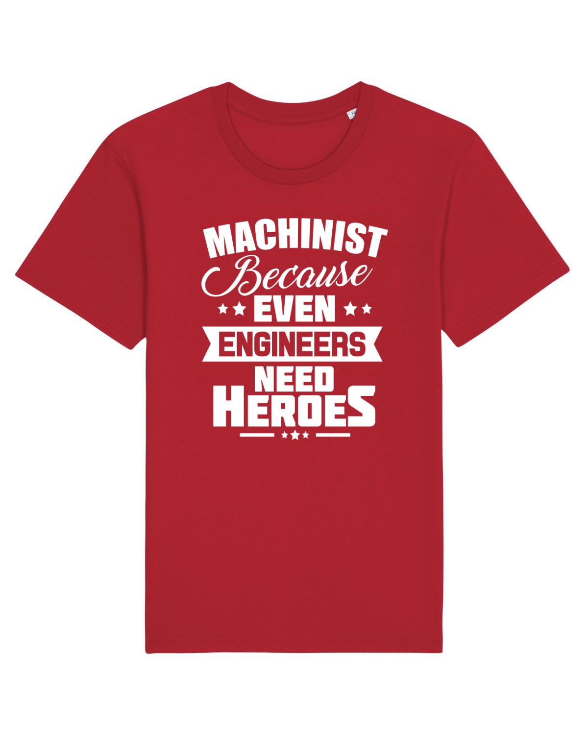 Tricou mânecă scurtă Unisex Rocker Red