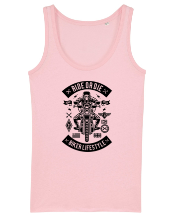 Ride or Die Lifestyle Black Cotton Pink