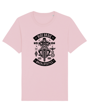 Ride or Die Lifestyle Black Cotton Pink