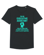 EXECUTIVE ASSISTANT Tricou mânecă scurtă guler larg Bărbat Skater