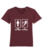 BASCHETBALIST Tricou mânecă scurtă guler V Bărbat Presenter