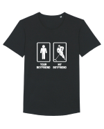 HOCHEI Tricou mânecă scurtă guler larg Bărbat Skater