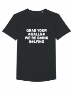 GOLFING Tricou mânecă scurtă guler larg Bărbat Skater