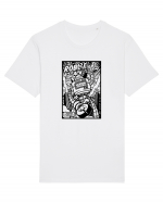 Robot Attack Black Tricou mânecă scurtă Unisex Rocker