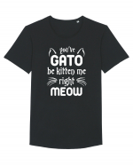 CAT Tricou mânecă scurtă guler larg Bărbat Skater