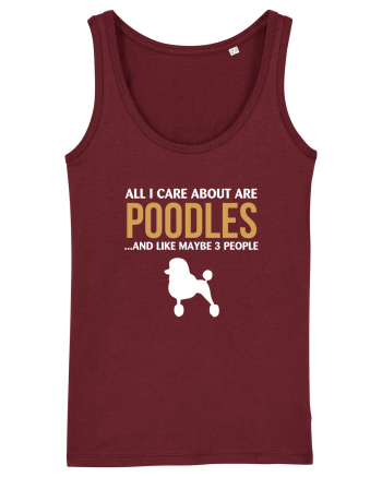 POODLES Burgundy