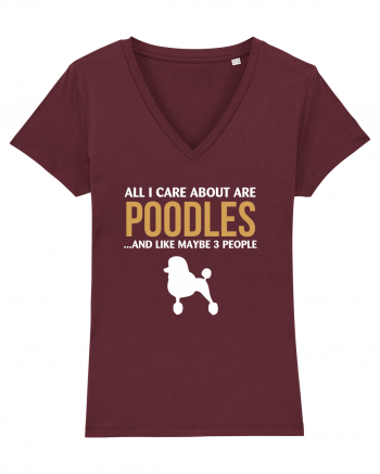 POODLES Burgundy