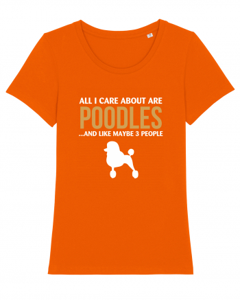 POODLES Bright Orange