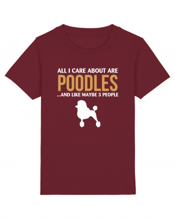 POODLES Burgundy