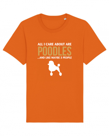 POODLES Bright Orange