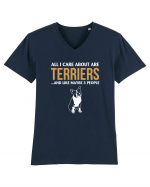 TERRIER Tricou mânecă scurtă guler V Bărbat Presenter