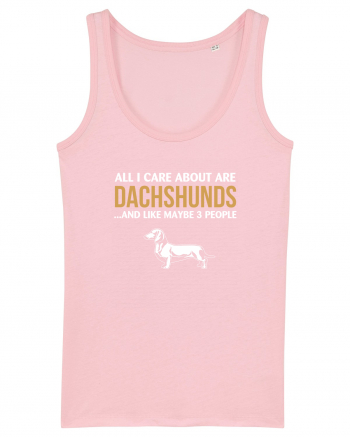 DACHSHUND Cotton Pink