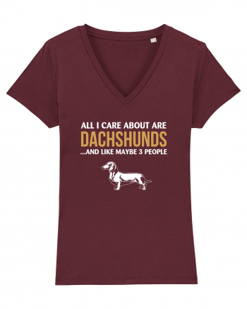 DACHSHUND Burgundy