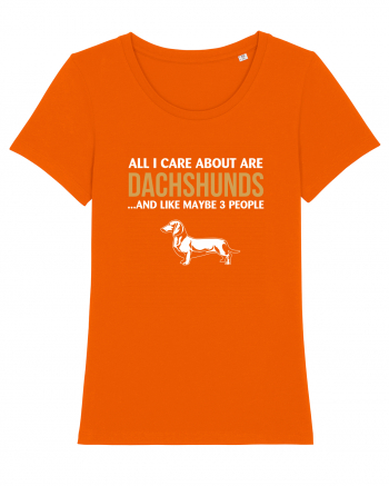 DACHSHUND Bright Orange