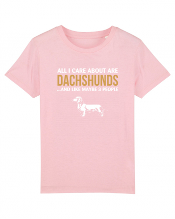 DACHSHUND Cotton Pink