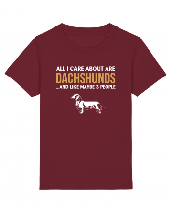 DACHSHUND Burgundy