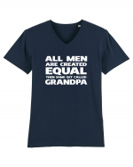 Grandpa Tricou mânecă scurtă guler V Bărbat Presenter